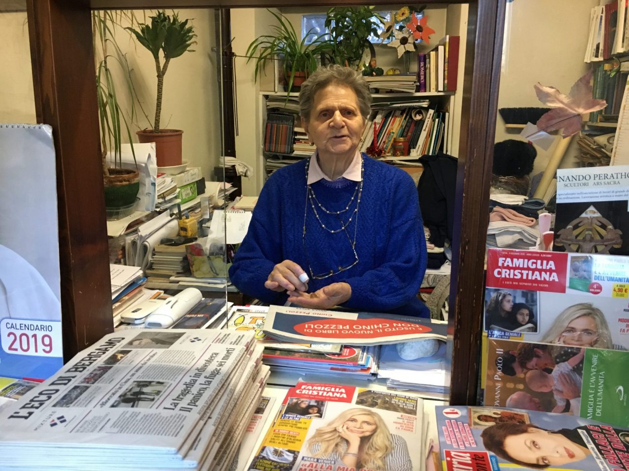 Dopo una lunga agonia, muore l’edicola Buona stampa di Albino