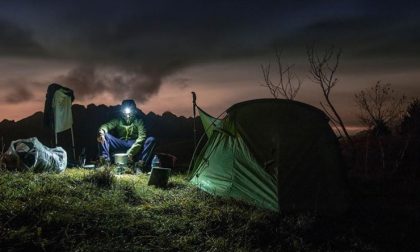 In tenda sul Resegone - Maurizio Milesi