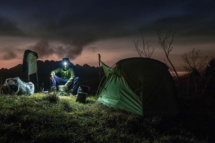 In tenda sul Resegone – Maurizio Milesi