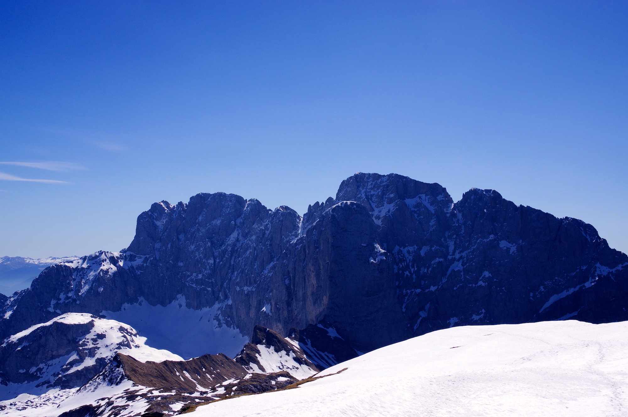 8 - La parete nord della Presolana