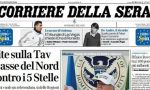 Le prime pagine dei giornali venerdì 11 gennaio 2019