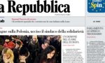 Le prime pagine dei giornali martedì 15 gennaio 2019