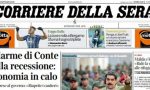 Le prime pagine dei giornali giovedì 31 gennaio 2019