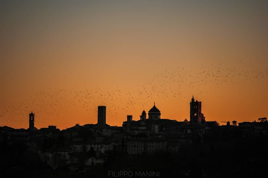 Danza in volo sopra Città Alta – Filippo Manini