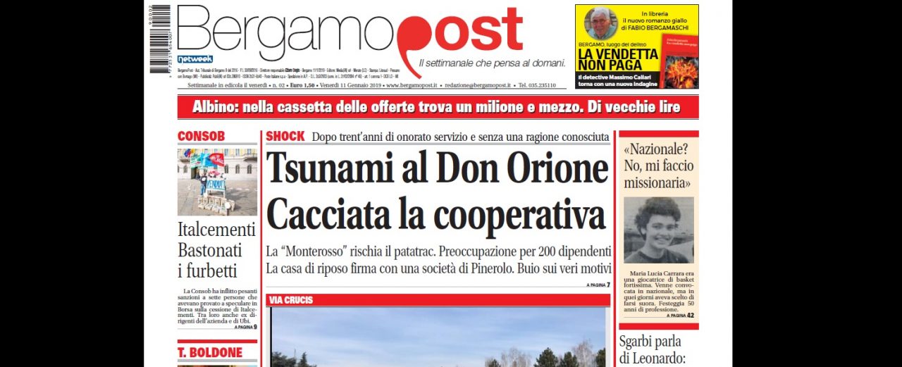 Cosa c’è nel nuovo BergamoPost che dall’11 gennaio è in edicola