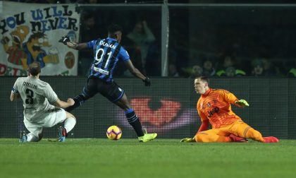 Zapata mette pure il sigillo L'Atalanta batte la Juve 3-0