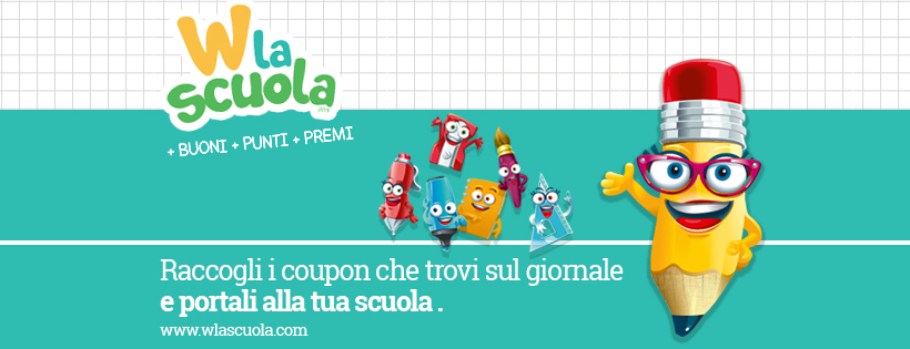 Tutte le novità di “W la scuola” (venerdì in edicola il primo coupon)