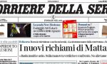 Le prime pagine dei giornali mercoledì 2 gennaio 2019