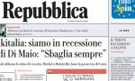 Le prime pagine dei giornali sabato 19 gennaio 2019