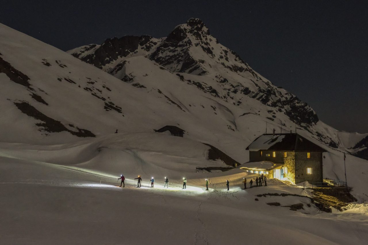 In cammino fino al Rifugio Grassi