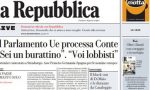 Le prime pagine dei giornali mercoledì 13 febbraio 2019