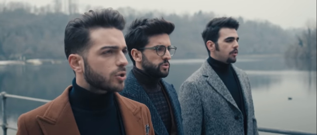 Il Volo a Crespi d’Adda e Trezzo per il video del brano a Sanremo