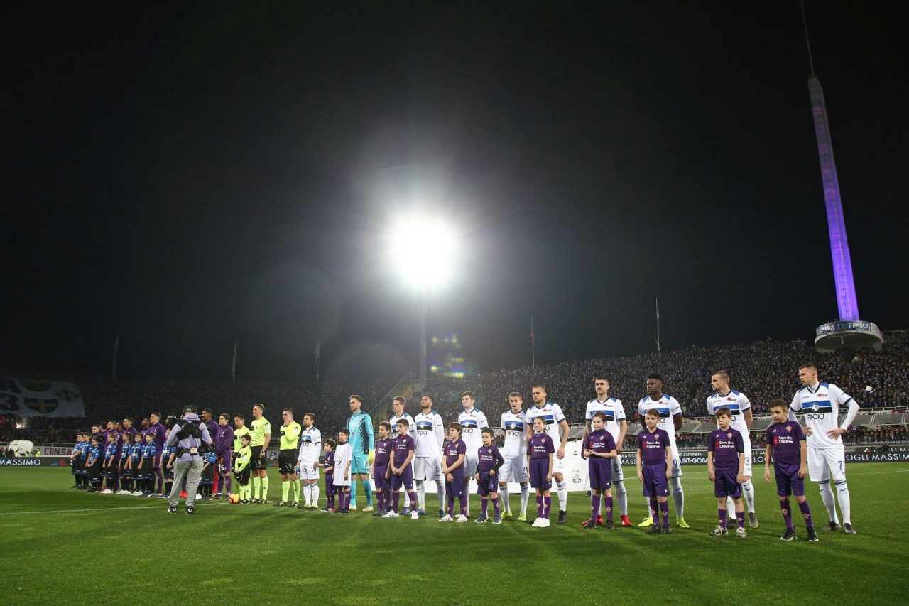 A Firenze, in Coppa Italia, sei precedenti tra Viola e Dea: nessuna vittoria e un pari