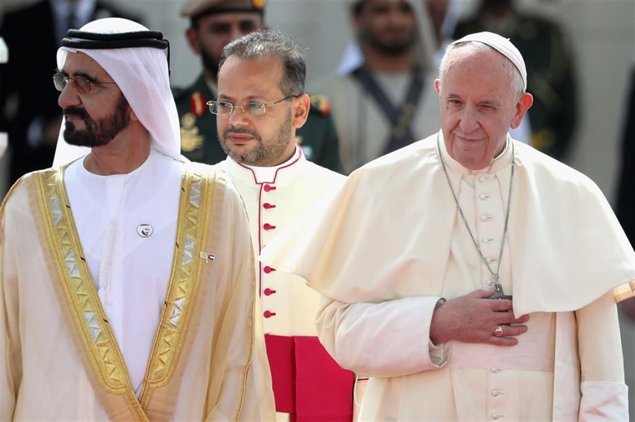La prima volta di un papa in Arabia (non a caso si chiama Francesco)