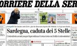 Le prime pagine dei giornali lunedì 25 febbraio 2019