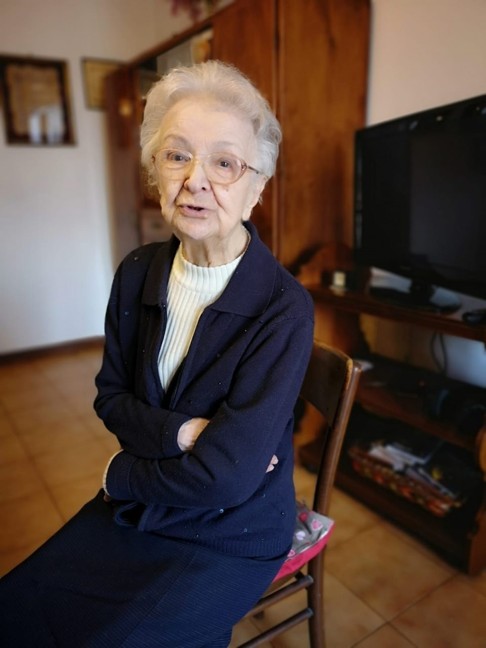 I 104 anni della sig.ra Prima Parietti «Il mondo cambia e la vita è strana»