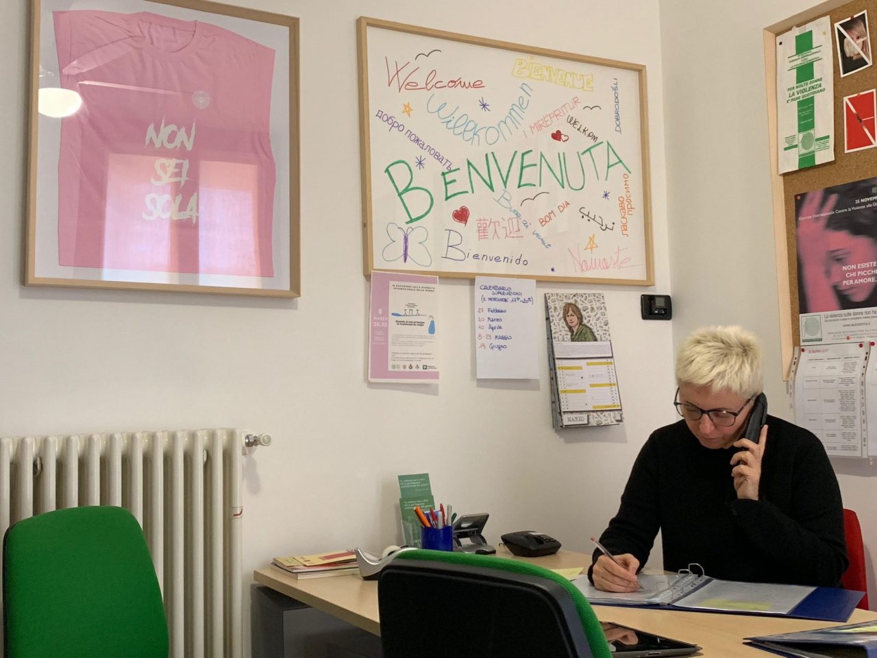 60 sos di donne in soli cinque mesi Il lavoro di Rita in quel di Seriate