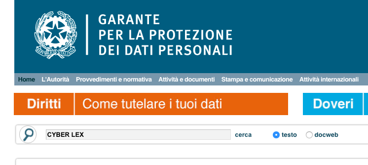 Cancellare un link da Google grazie alla startup Cyber Lex