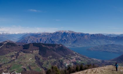 Il lago d'Iseo dal Monte Bronzone - Angelo Corna