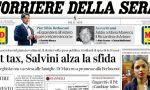 Le prime pagine dei giornali lunedì 18 marzo 2019