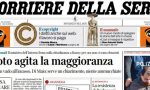 Le prime pagine dei giornali martedì 26 marzo 2019