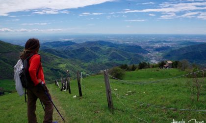 La pianura dal Monte Ballerino - Angelo Corna