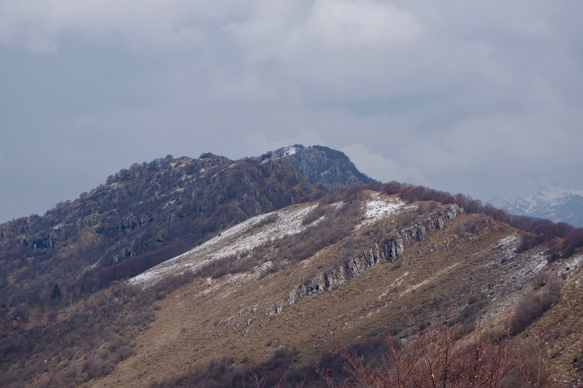 8 - La parete dove era presente il Castello