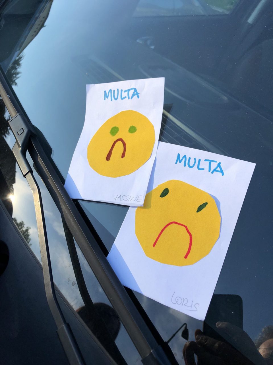 Piccole Greta Thunberg crescono Mi sono preso due multe gentili