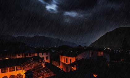 Pioggia su Clusone - Davide Rota