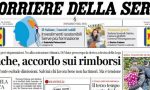 Le prime pagine dei giornali giovedì 4 aprile 2019