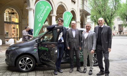 Dieci auto elettriche da condividere Bergamo fa come le grandi capitali