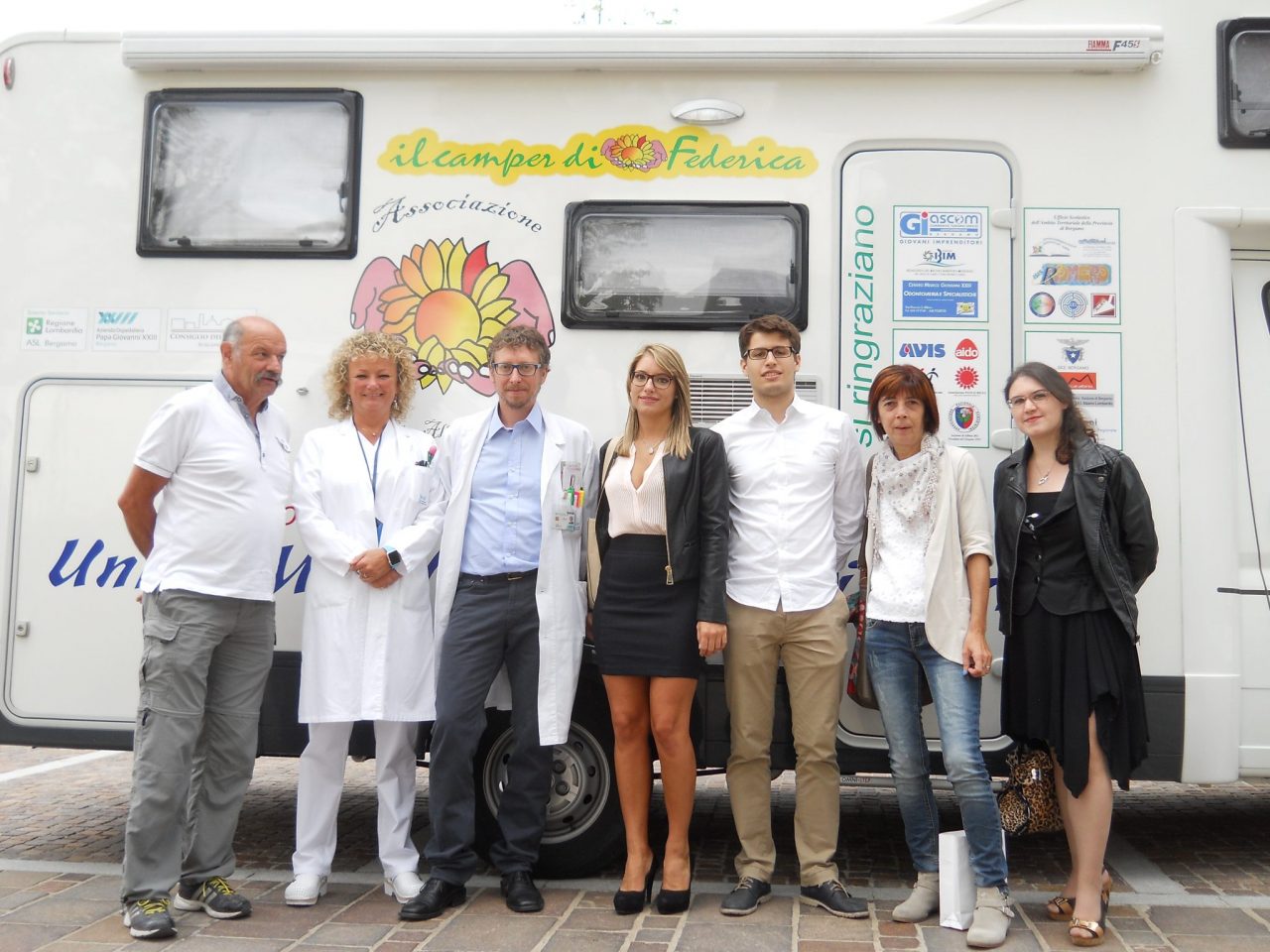 Un camper in ricordo di Federica per trovare i donatori di midollo