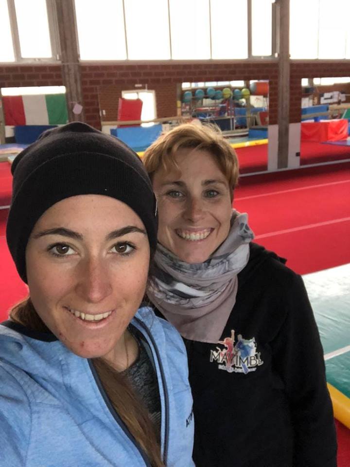 Goggia si dà alla ginnastica artistica Collaborazione con Irene Castelli
