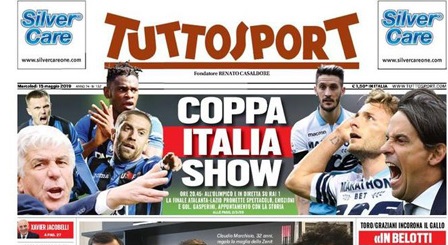 Le prime pagine dei giornali mercoledì 15 maggio 2019