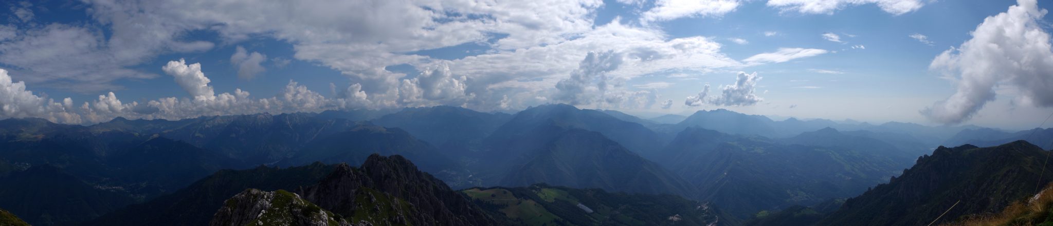 Panorama dal Monte Venturosa