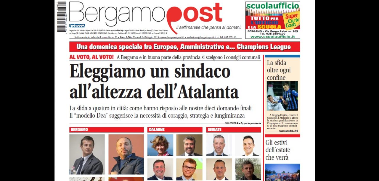 Cosa c’è nel nuovo BergamoPost che dal 24 maggio è in edicola