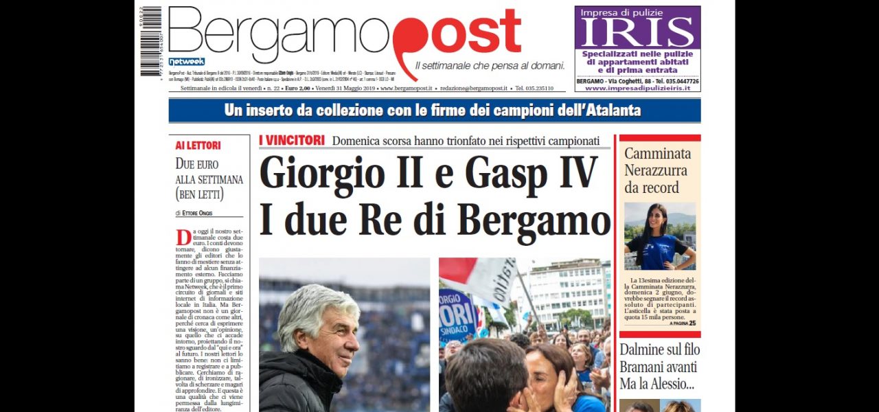 Cosa c’è nel nuovo BergamoPost che dal 31 maggio è in edicola