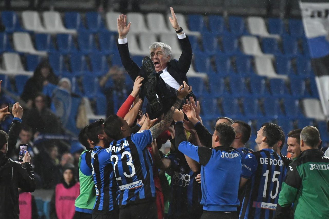 «L’anno venturo più in alto» La gioia di Gasperini e Percassi