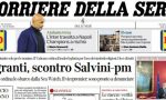 Le prime pagine dei giornali lunedì 20 maggio 2019