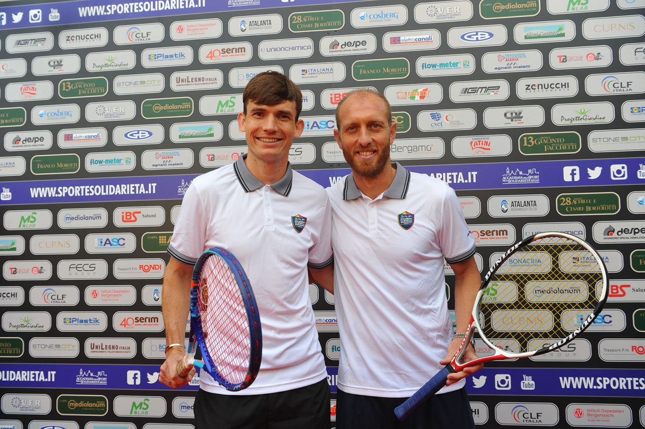 Tennis 2019, serata da… Champions Ospiti Masiello e Marten de Roon