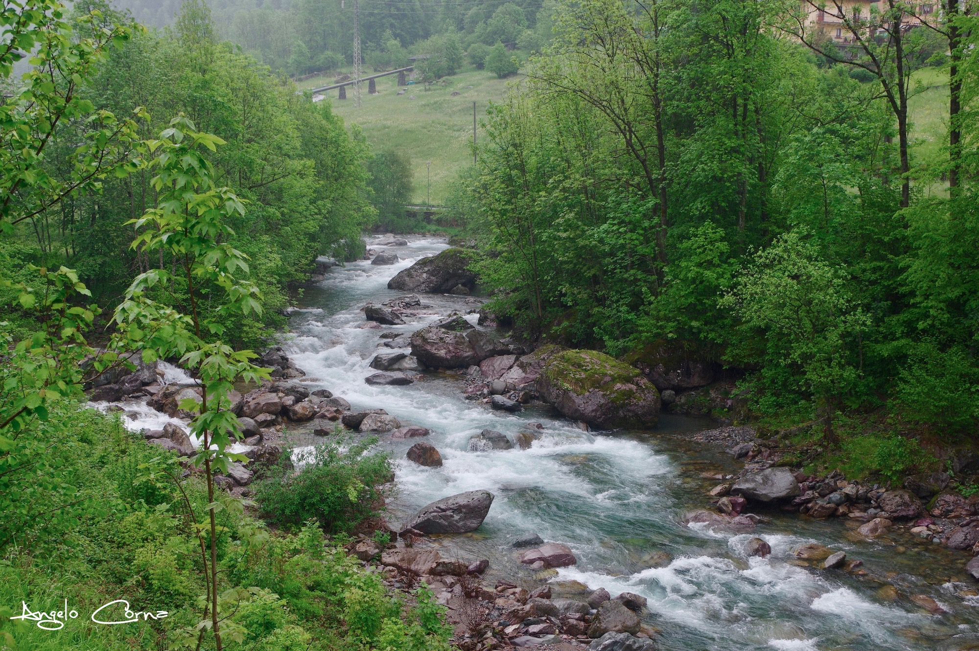 36 - Tappa 3 da Novazza a Gandellino - Il fiume Goglio