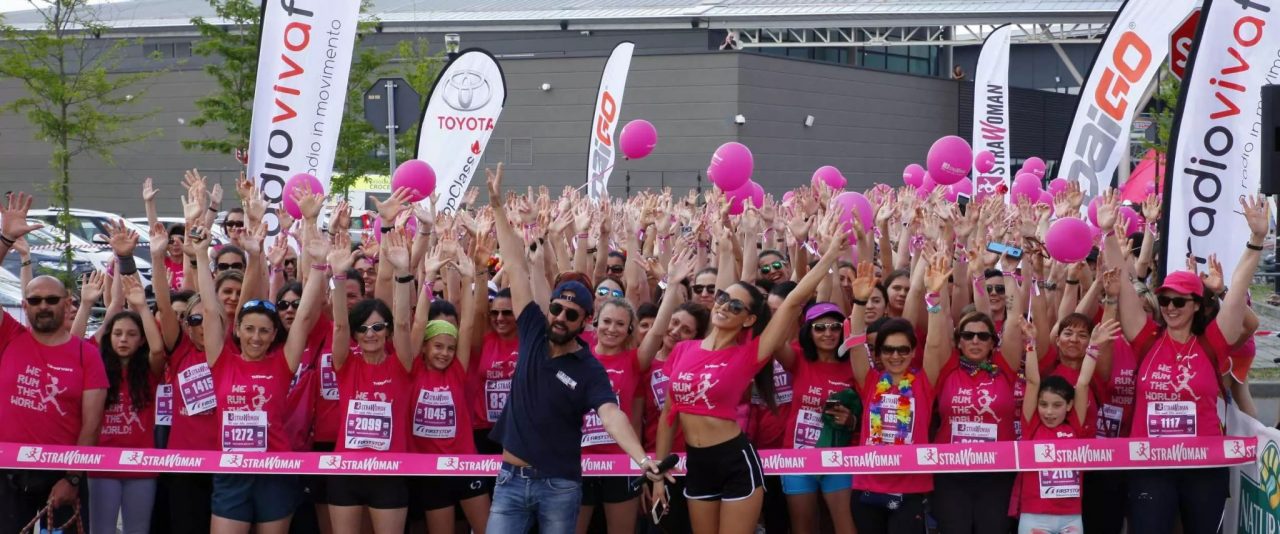 La StraWoman, un fiume rosa contro la violenza sulle donne