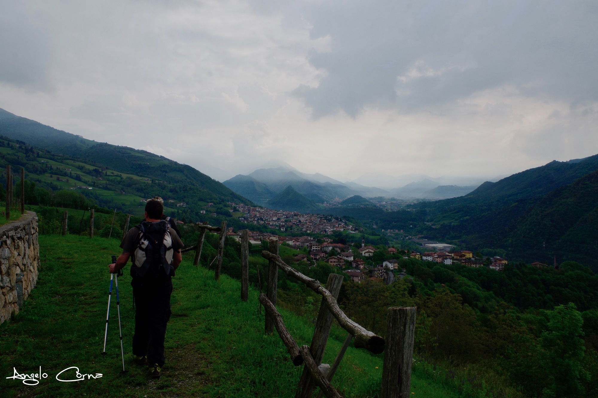 4 - Tappa 1 da Gorno a Villa D'Ogna - Verso la Val Nossana