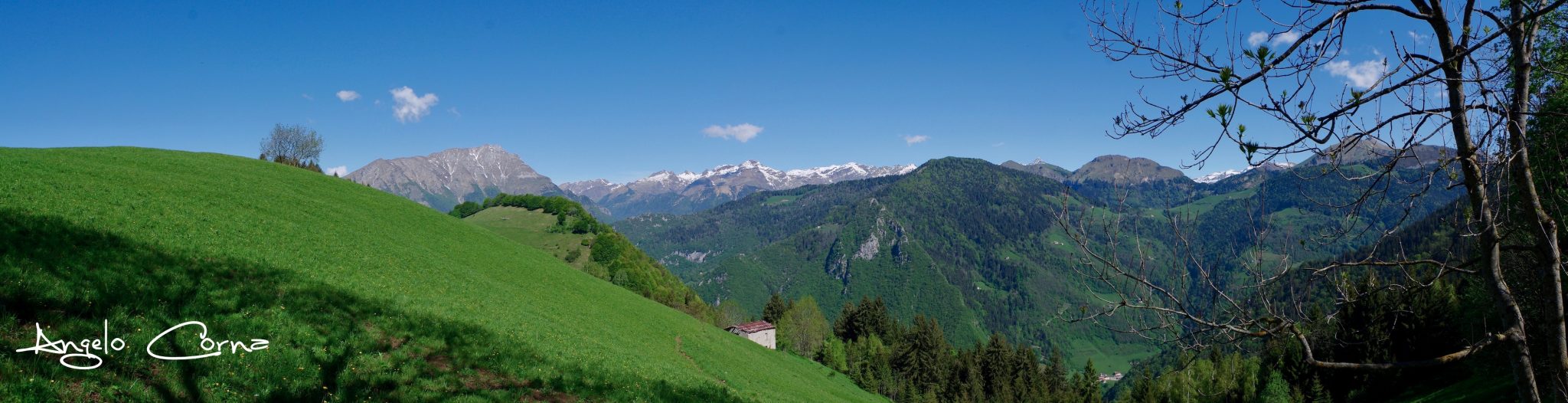 68 - Tappa 6 da Valzurio a Fino del Monte - Panorama dal monte Blum