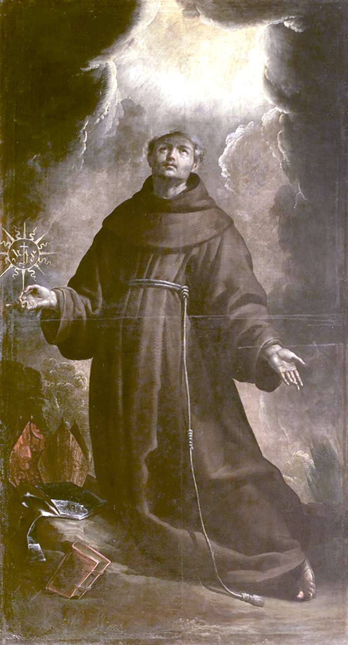 Barbelli G.G. sec. XVII, San Bernardino da Siena - Chiesa di Santa Maria Assunta Bonate Sopra