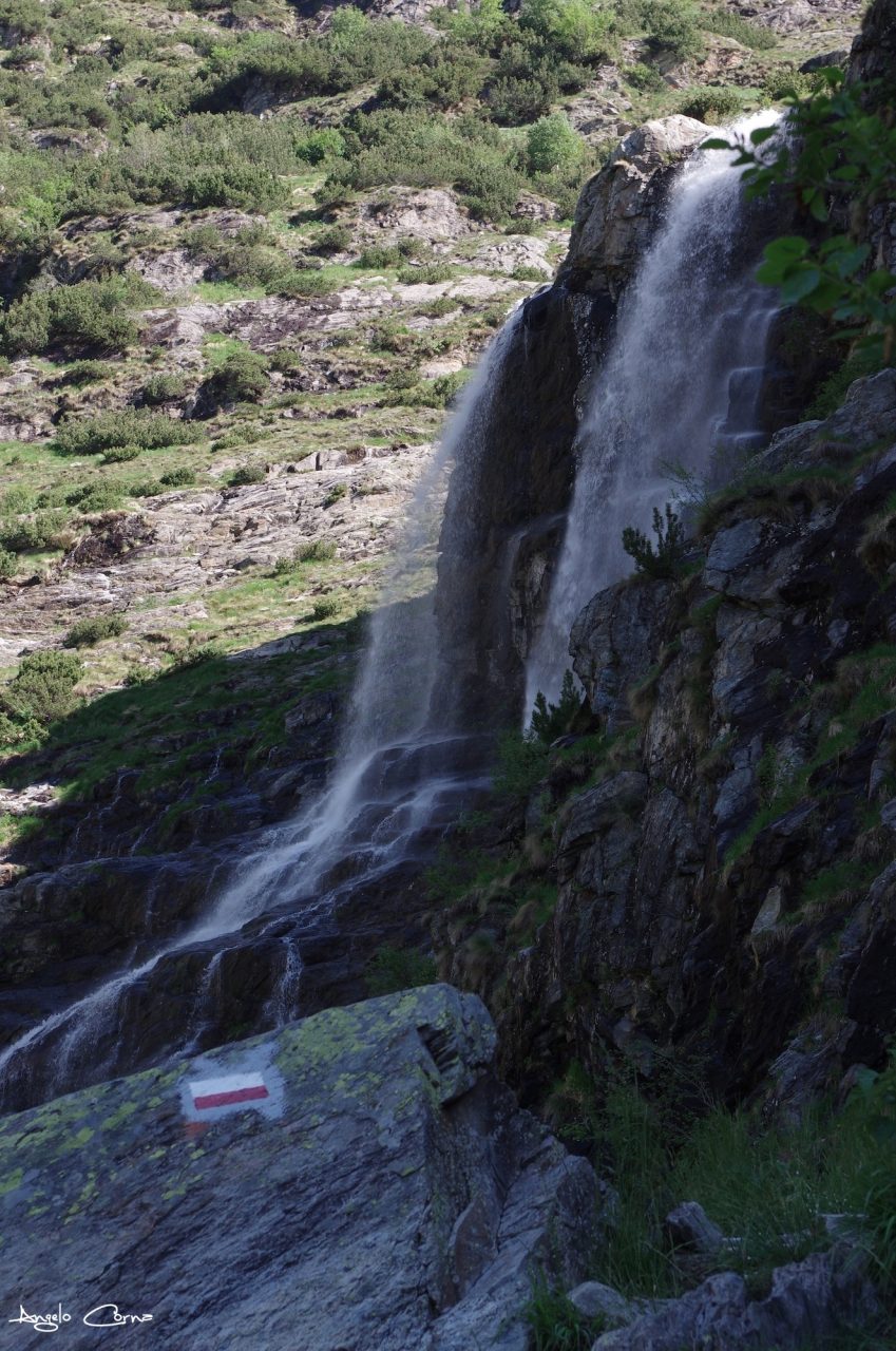 La cascata di Fiume Nero – Angelo Corna