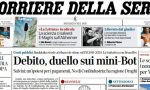 Le prime pagine dei giornali sabato 8 giugno 2019