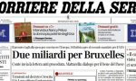 Le prime pagine dei giornali giovedì 20 giugno 2019