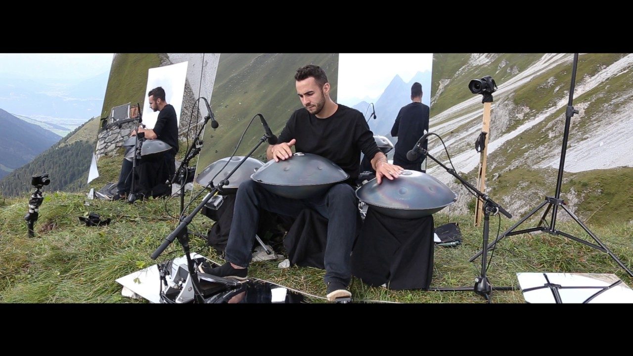Concerto del percussionista di Bjork al Palamonti del Cai (si parla di Alpi)