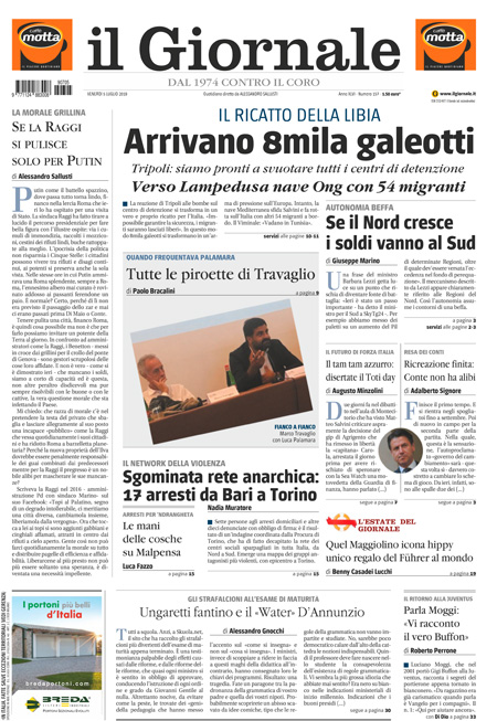 [NAZIONALE - 1] GIORN/INTERNI/PAG-PRIMA ... 05/07/19